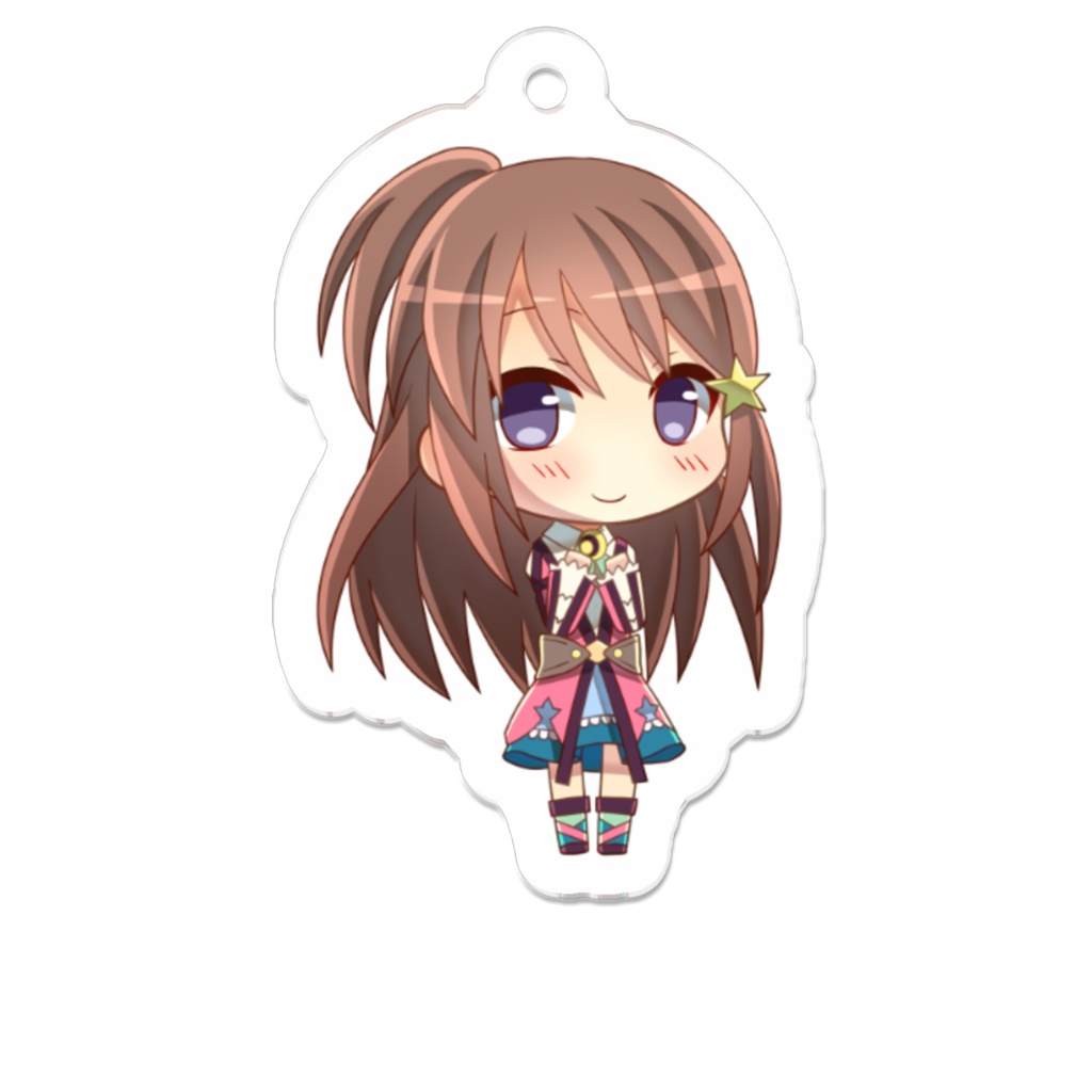 【創作】アクリルキーホルダー:イオ