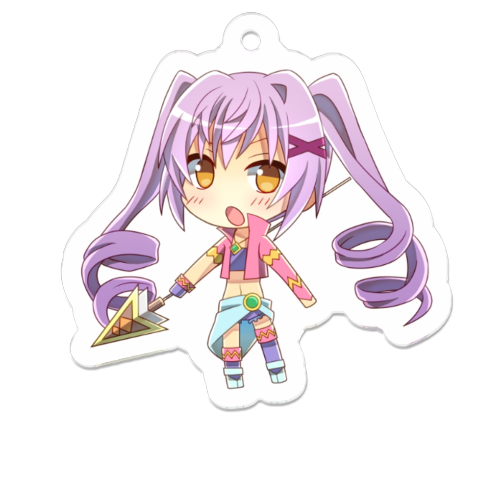 【創作】アクリルキーホルダー：リディア