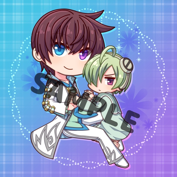 アクリルキーホルダー：ラムダ×アスベル
