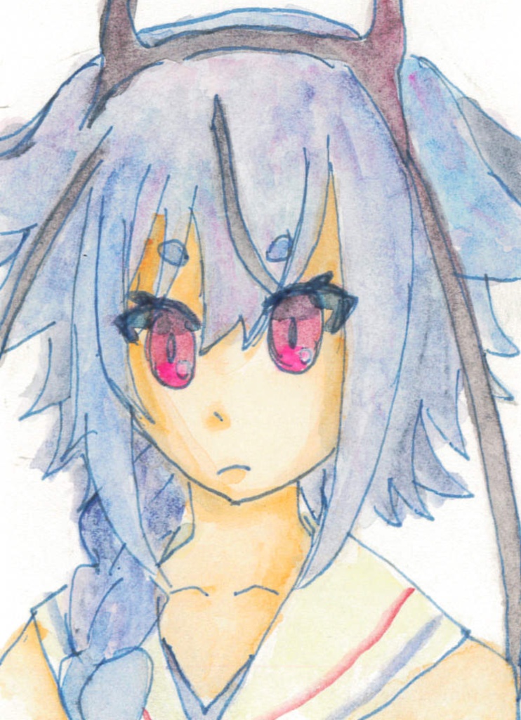 ATCカードサイズ原画 鳴花ミコト