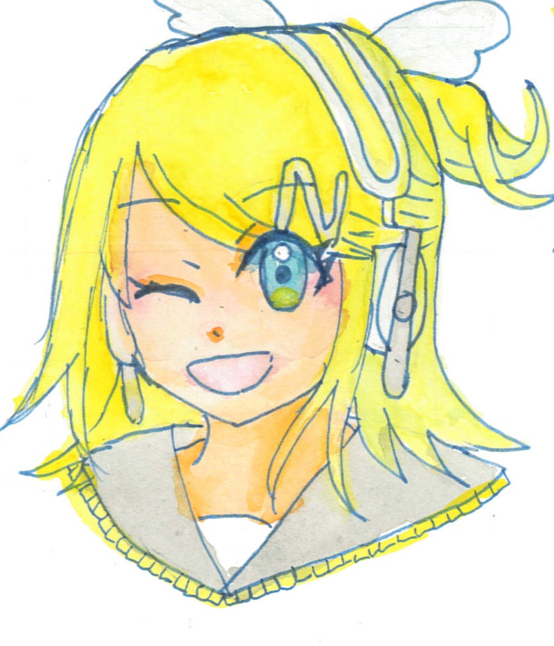 ミニ原画鏡音リン