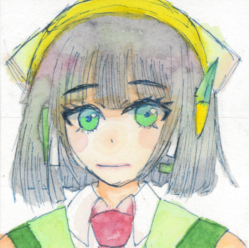 豆色紙サイズ原画京町セイカ