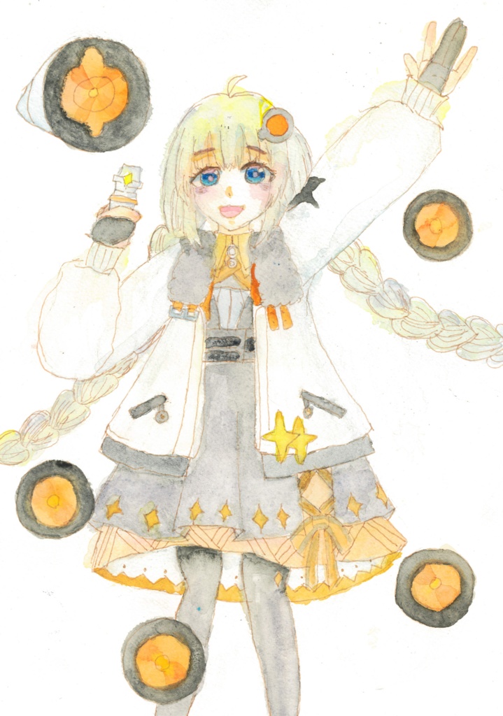 B5サイズ原画　紲星あかり