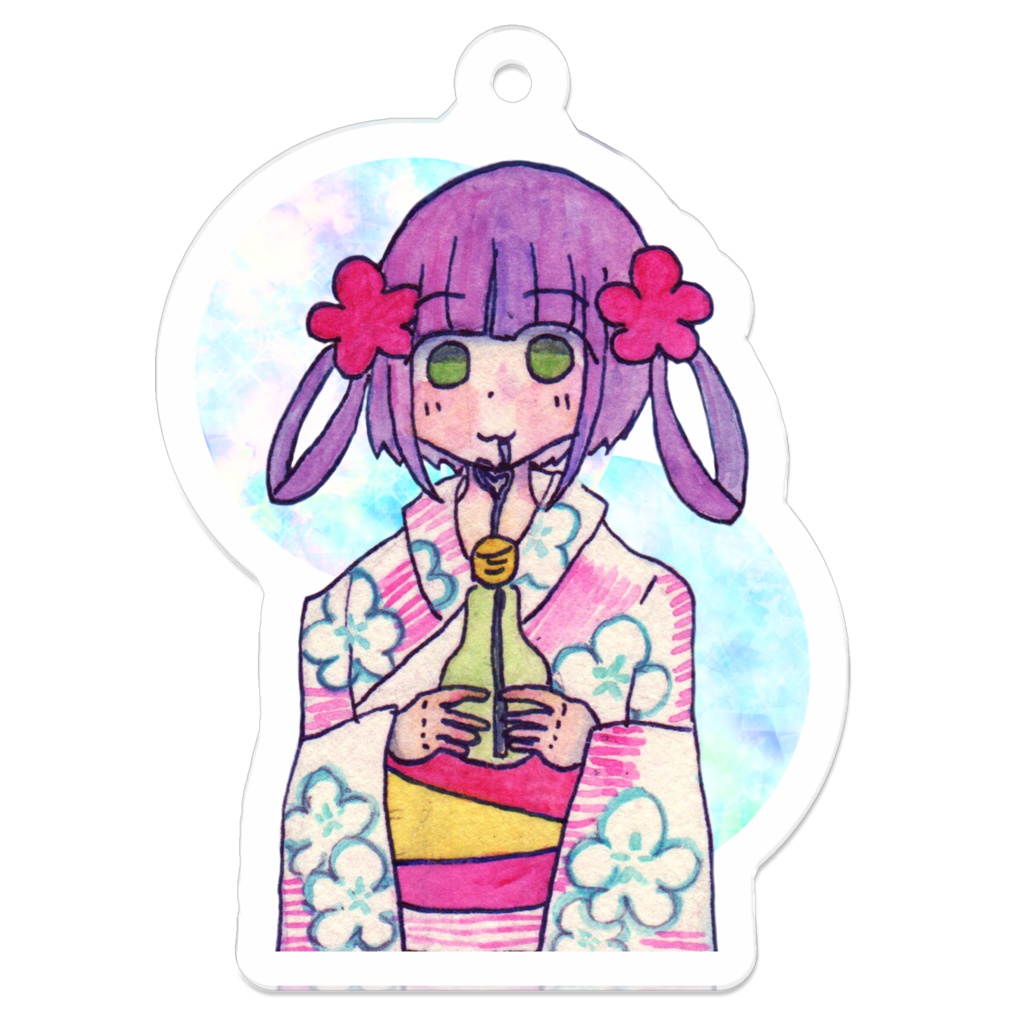 アクリルキーホルダー(浴衣)
