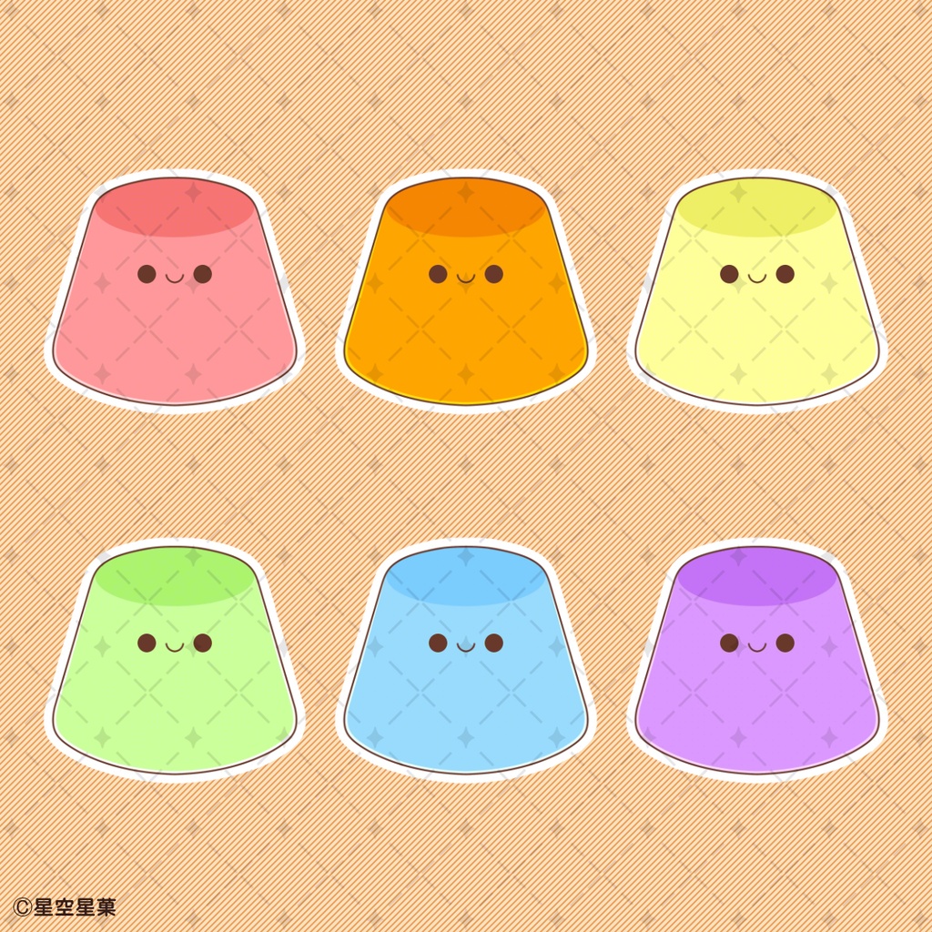 【イラスト素材集】おかしないきもの