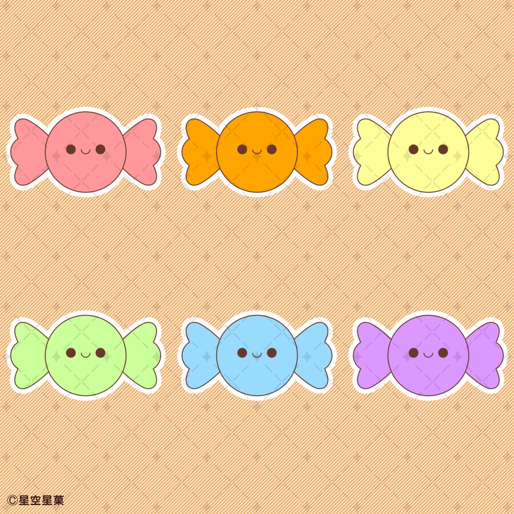 【イラスト素材集】おかしないきもの