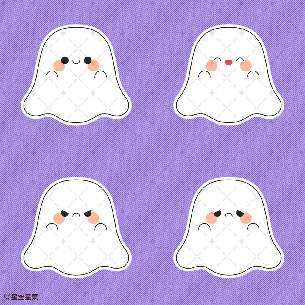 【イラスト素材集】はろうぃんないきもの