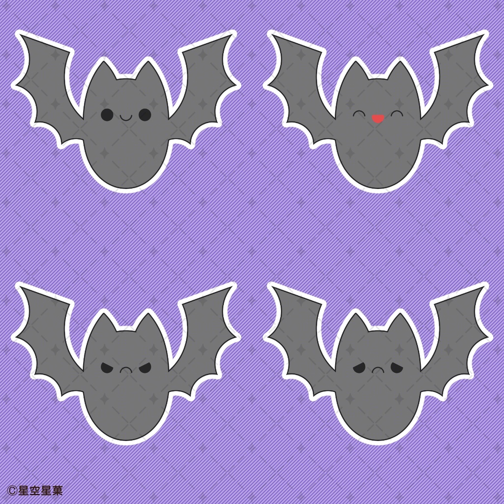 【イラスト素材集】はろうぃんないきもの