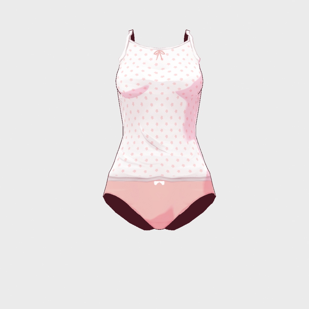 【For VRoid1.0】(無料有)桜キャミソール/sakura camisole