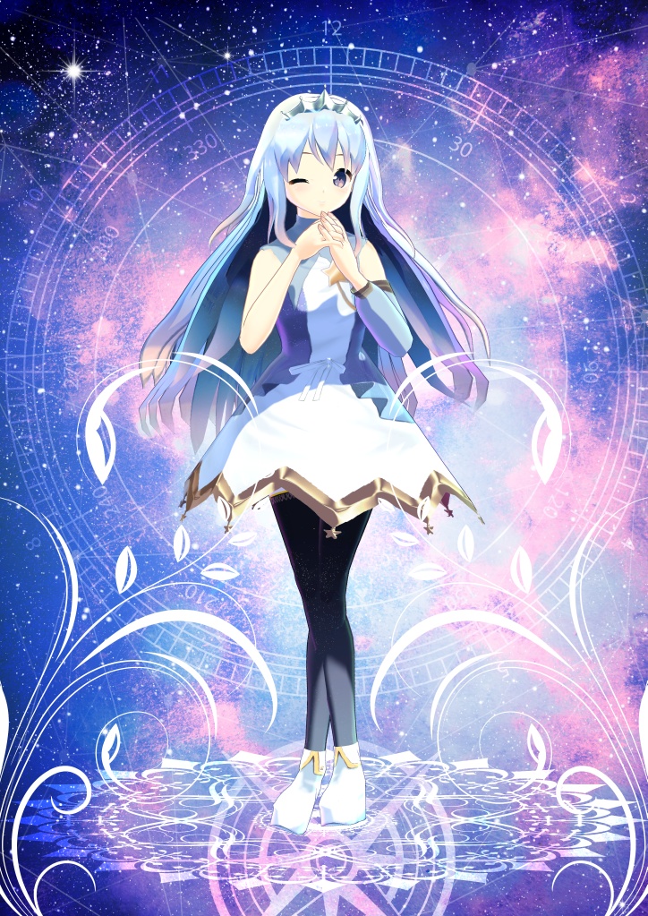 改変VRoidモデル 星川ユメ【VRM&VRoidβ+blender作業データ】