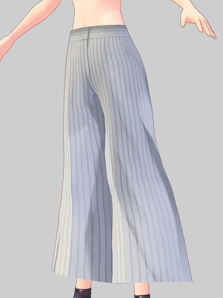 【For VRoid1.0】【無料版あり】サッカー生地ガウチョ/Gaucho Pants