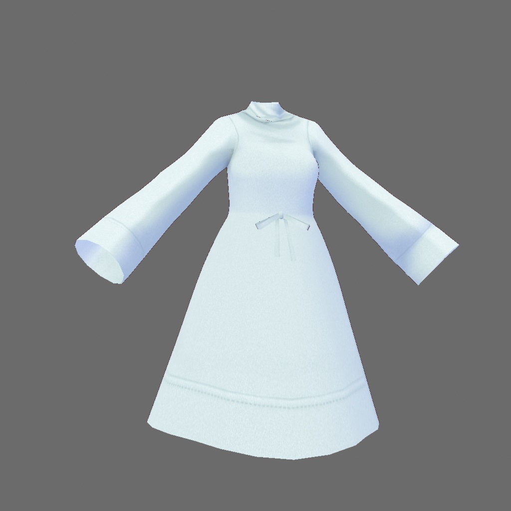 【For VRoid1.0】Saku*saku タートルネックワンピース/Turtleneack Dress