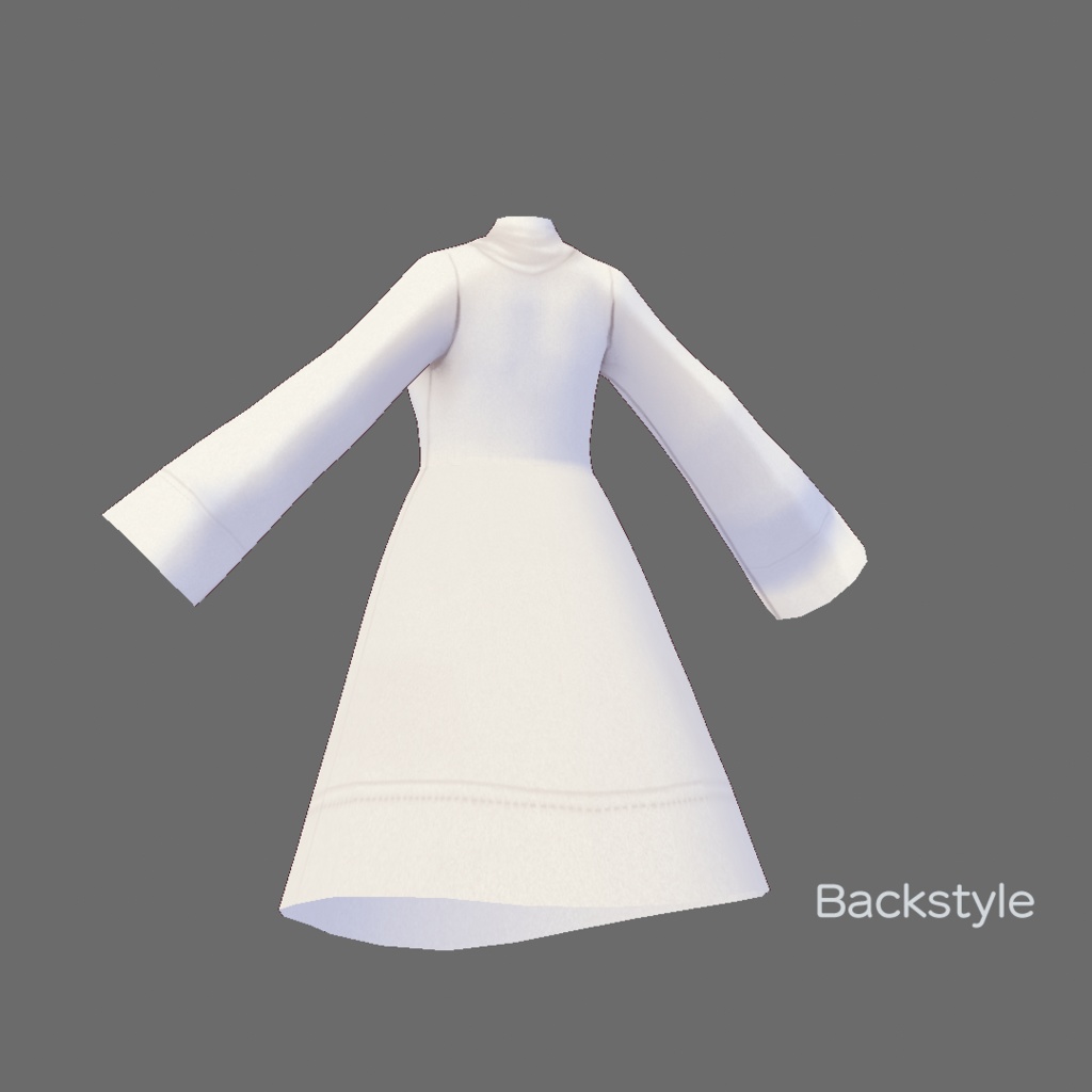 【For VRoid1.0】Saku*saku タートルネックワンピース/Turtleneack Dress