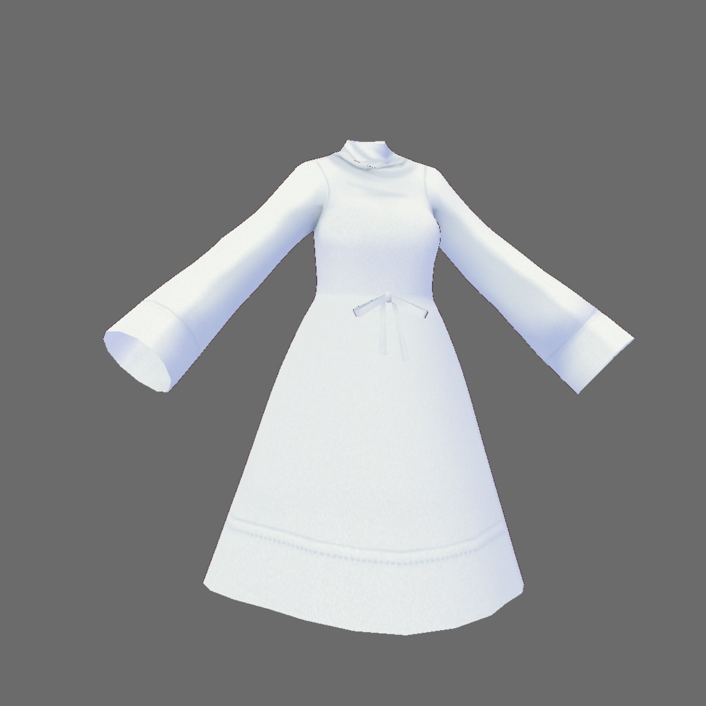 【For VRoid1.0】Saku*saku タートルネックワンピース/Turtleneack Dress