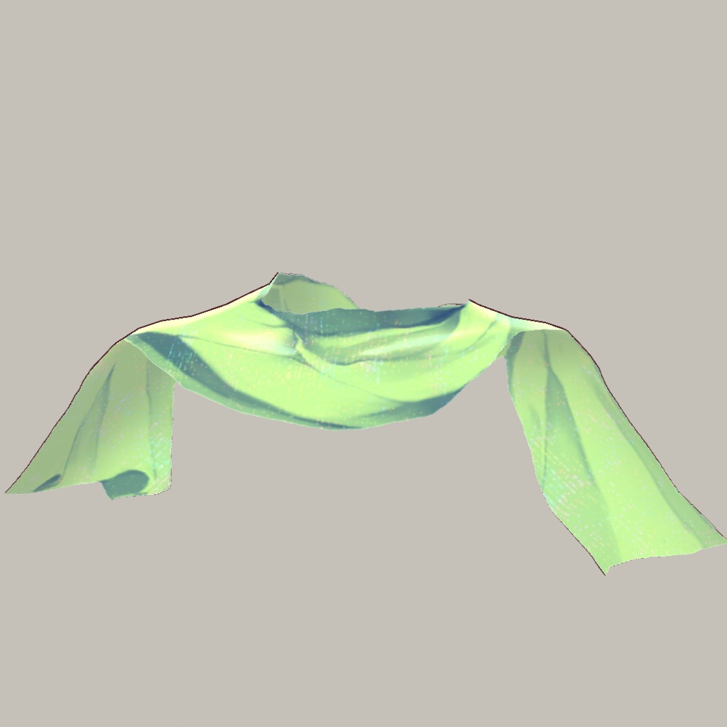【For VRoid1.0】Saku*saku ストール/Stole (scarf)