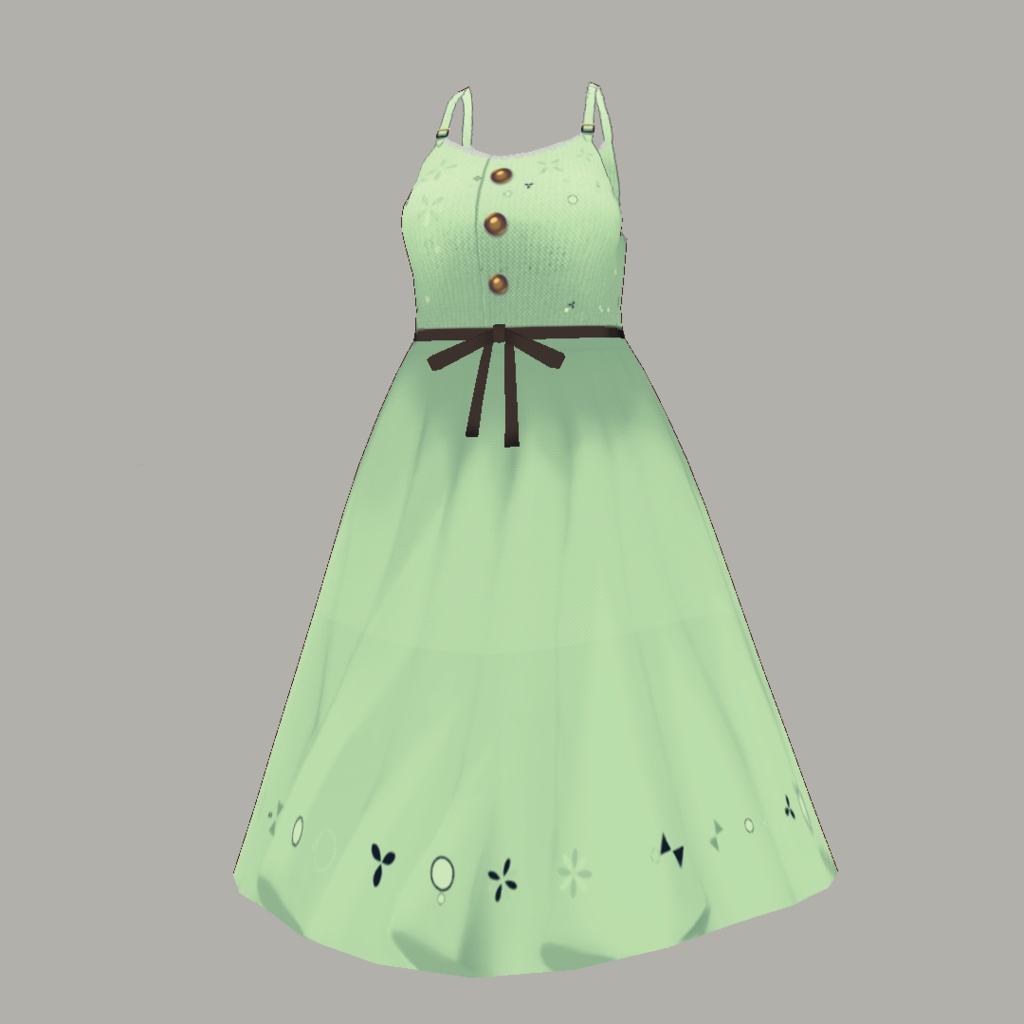 【For VRoid1.0】Saku*saku チュールキャミソール/Tulle Camisole