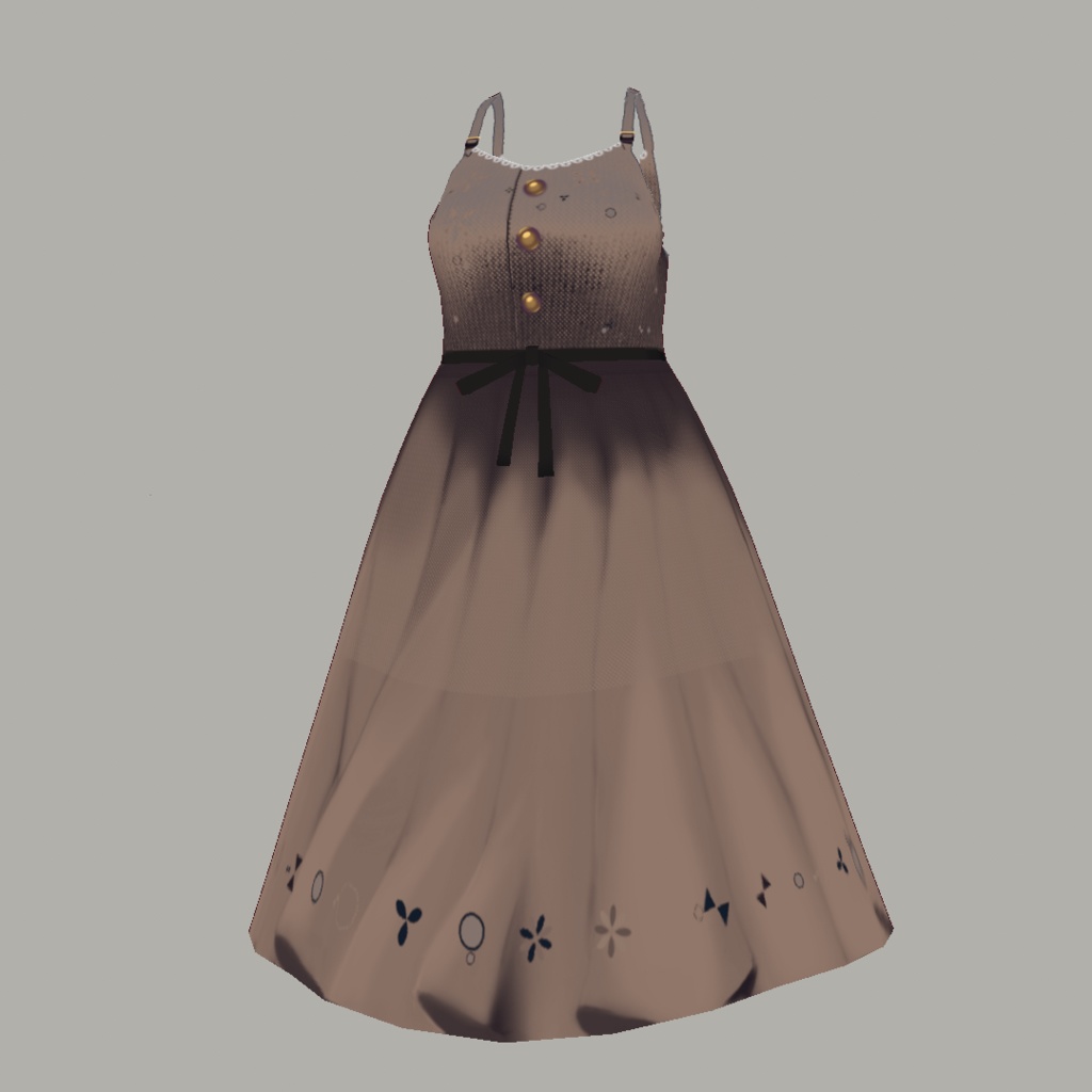 【For VRoid1.0】Saku*saku チュールキャミソール/Tulle Camisole