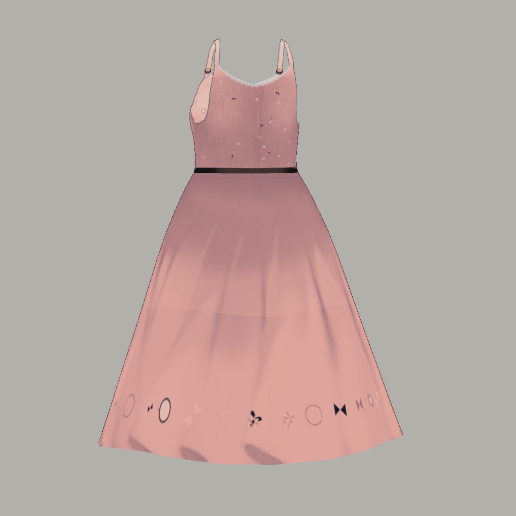 【For VRoid1.0】Saku*saku チュールキャミソール/Tulle Camisole