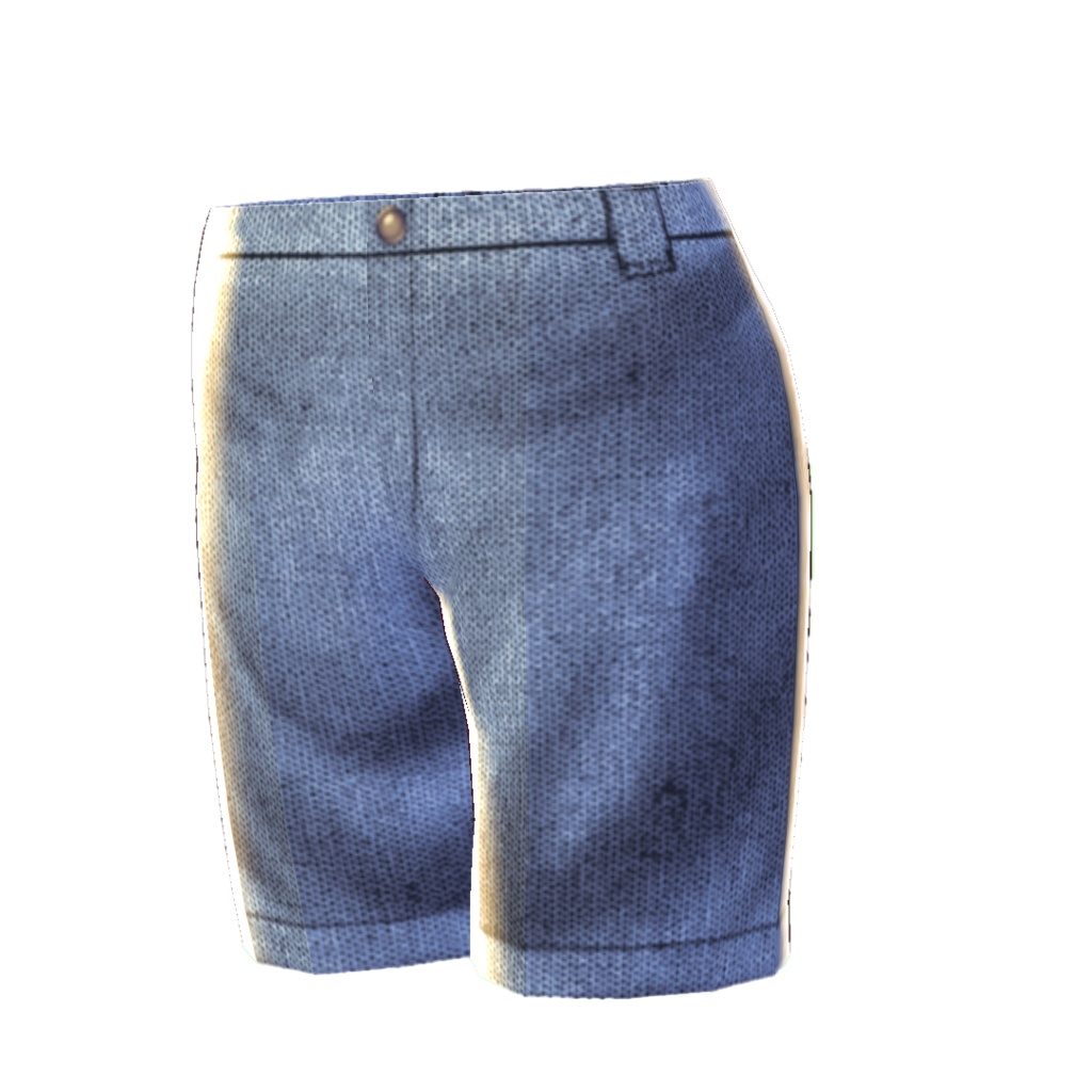 【For VRoid1.0】Saku*saku デニムパンツ01/Sakusaku_Denim Pants 01