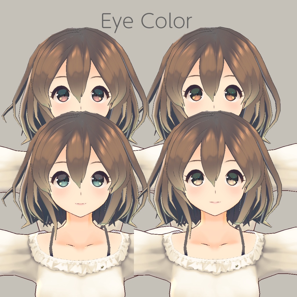 【For VRoid 1.0】Saku*saku VRoidコスメセレクション(sweet)/Saku*saku VRoid Cosmetics Selection(sweet)