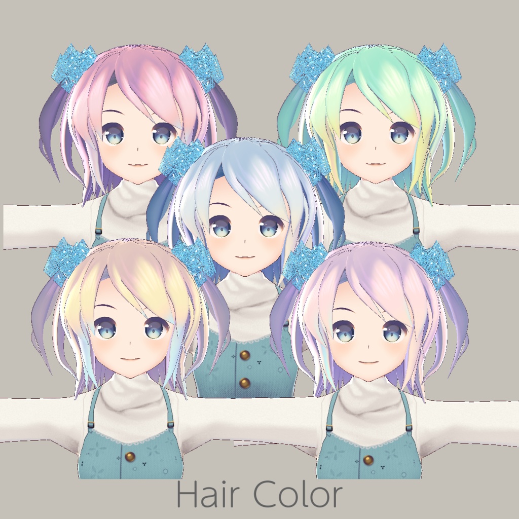 【For VRoid1.0】Saku*saku VRoidコスメセレクション(yumeyume)/Saku*saku VRoid Cosmetics Selection(yumeyume)