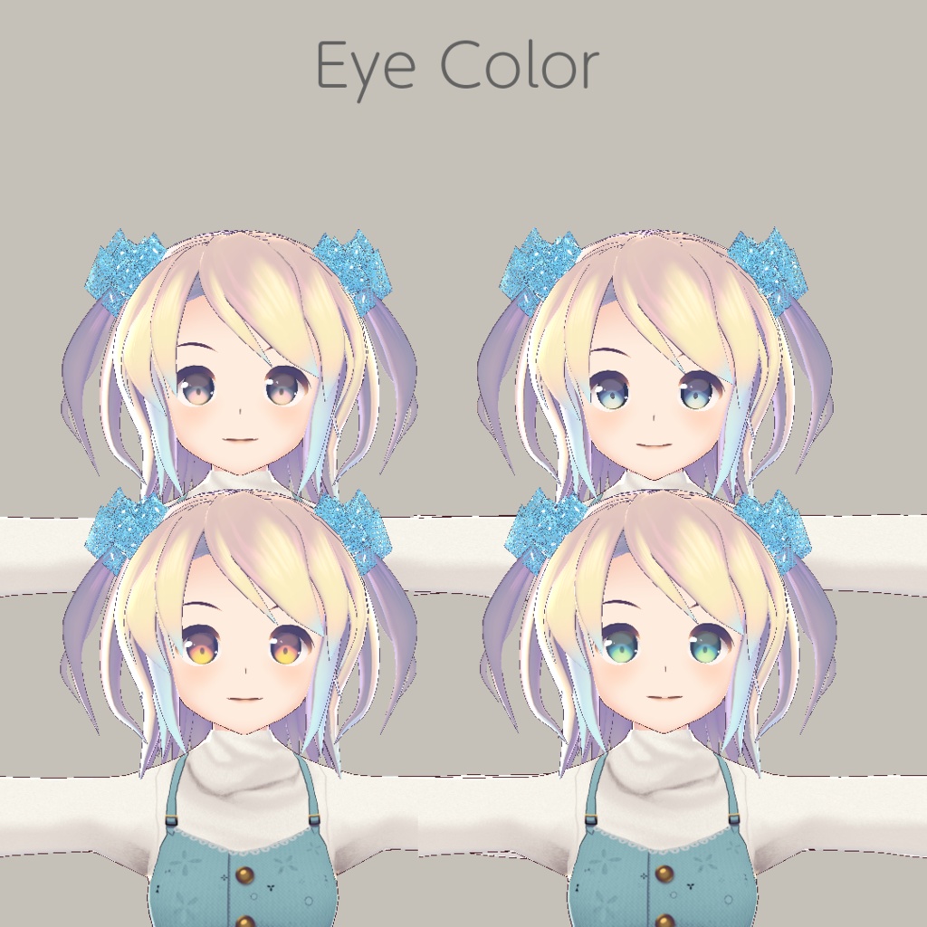 【For VRoid1.0】Saku*saku VRoidコスメセレクション(yumeyume)/Saku*saku VRoid Cosmetics Selection(yumeyume)