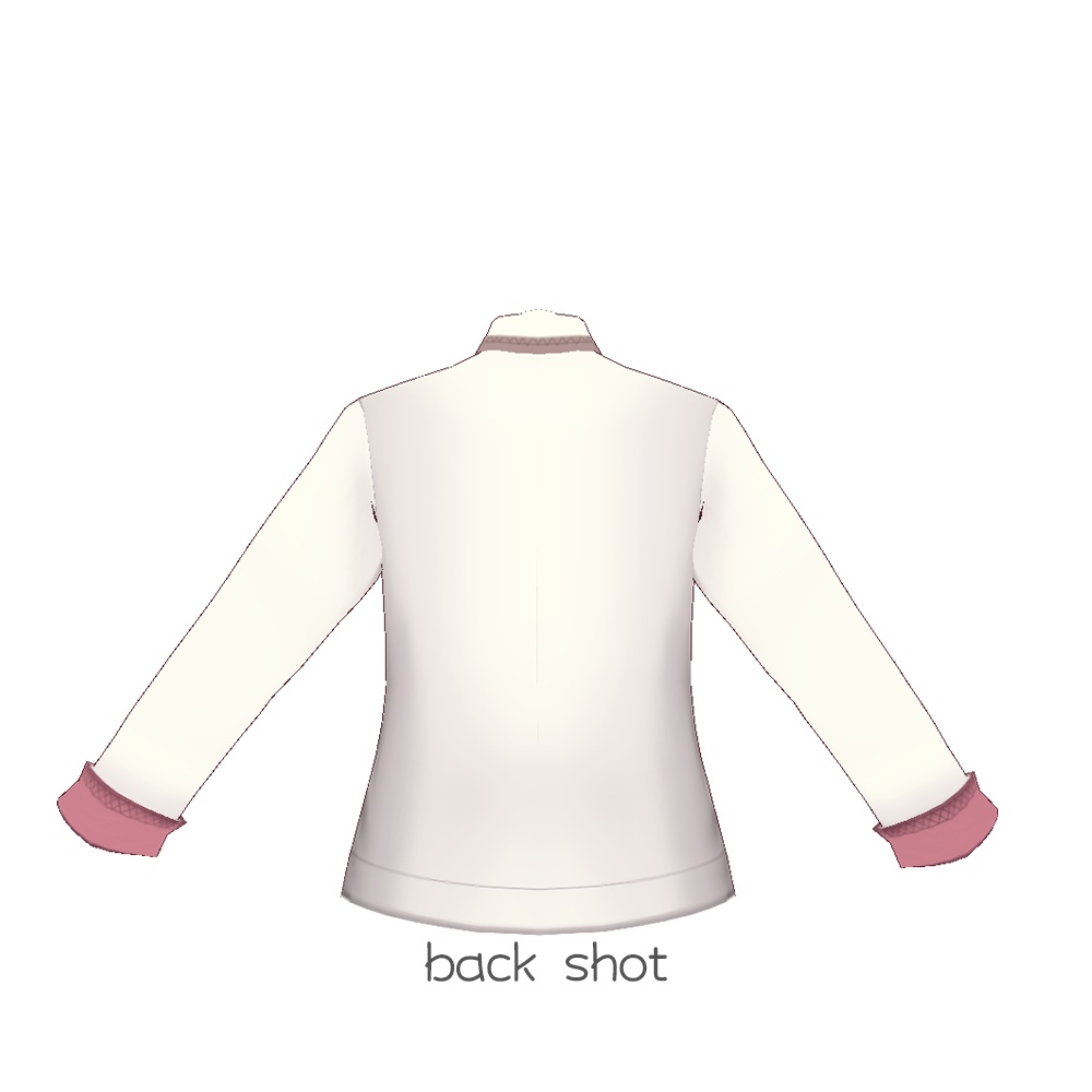 【For VRoid 1.0】Saku*saku ポイントスクエアブラウス/Point Square Blouse