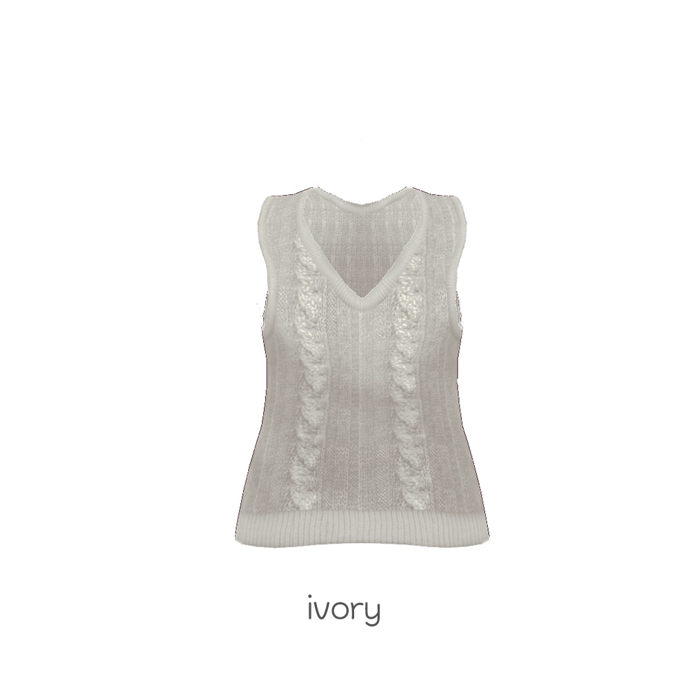 【For VRoid1.0】Saku*saku ニットベスト/knit vest