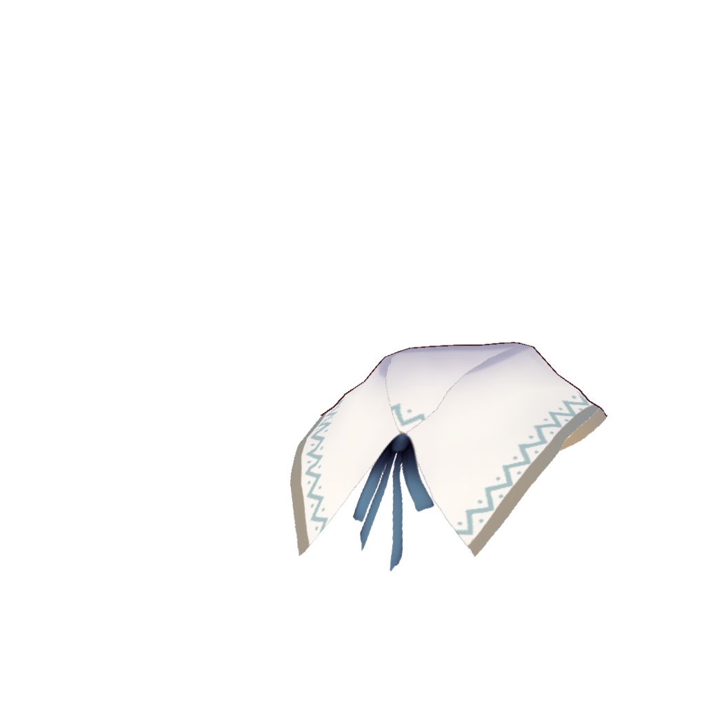 【For VRoid1.0】Saku*saku つけ襟セット/attached collar set