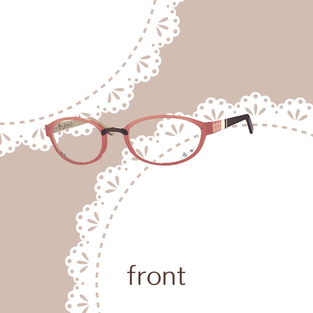 【for VRoid1.0〜 onry】Saku*saku ショコラストライプグラス/chocola stripe grass