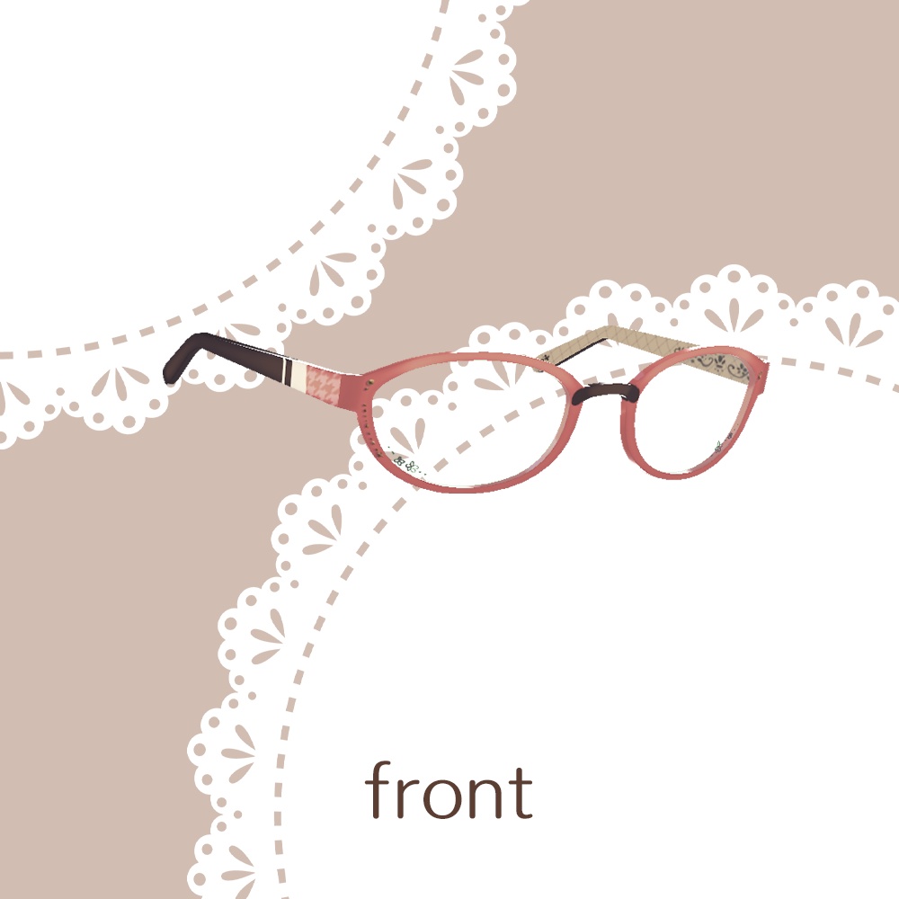 【for VRoid1.0〜 onry】Saku*saku ショコラストライプグラス/chocola stripe grass