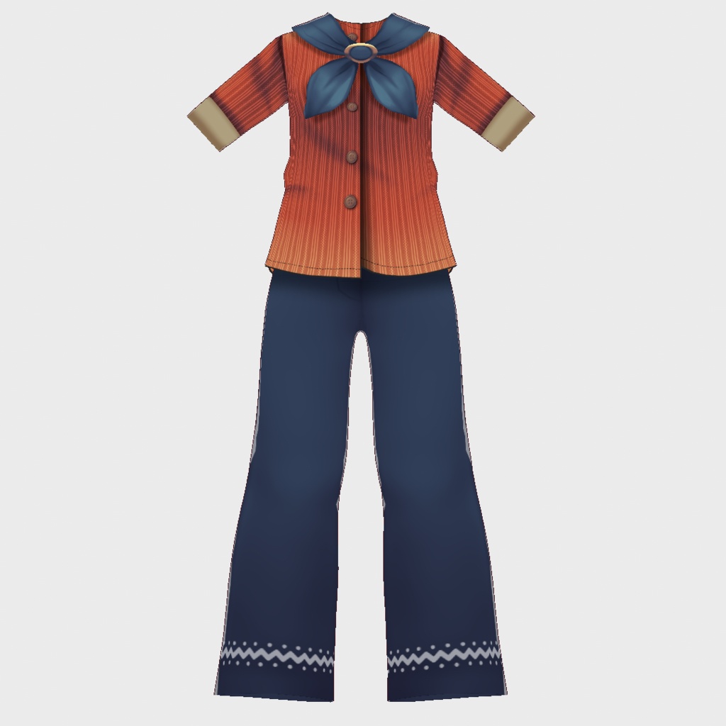 【for VRoid1.10.0〜 onry】Saku*saku オリエンタルコーデセット/Oriental code set