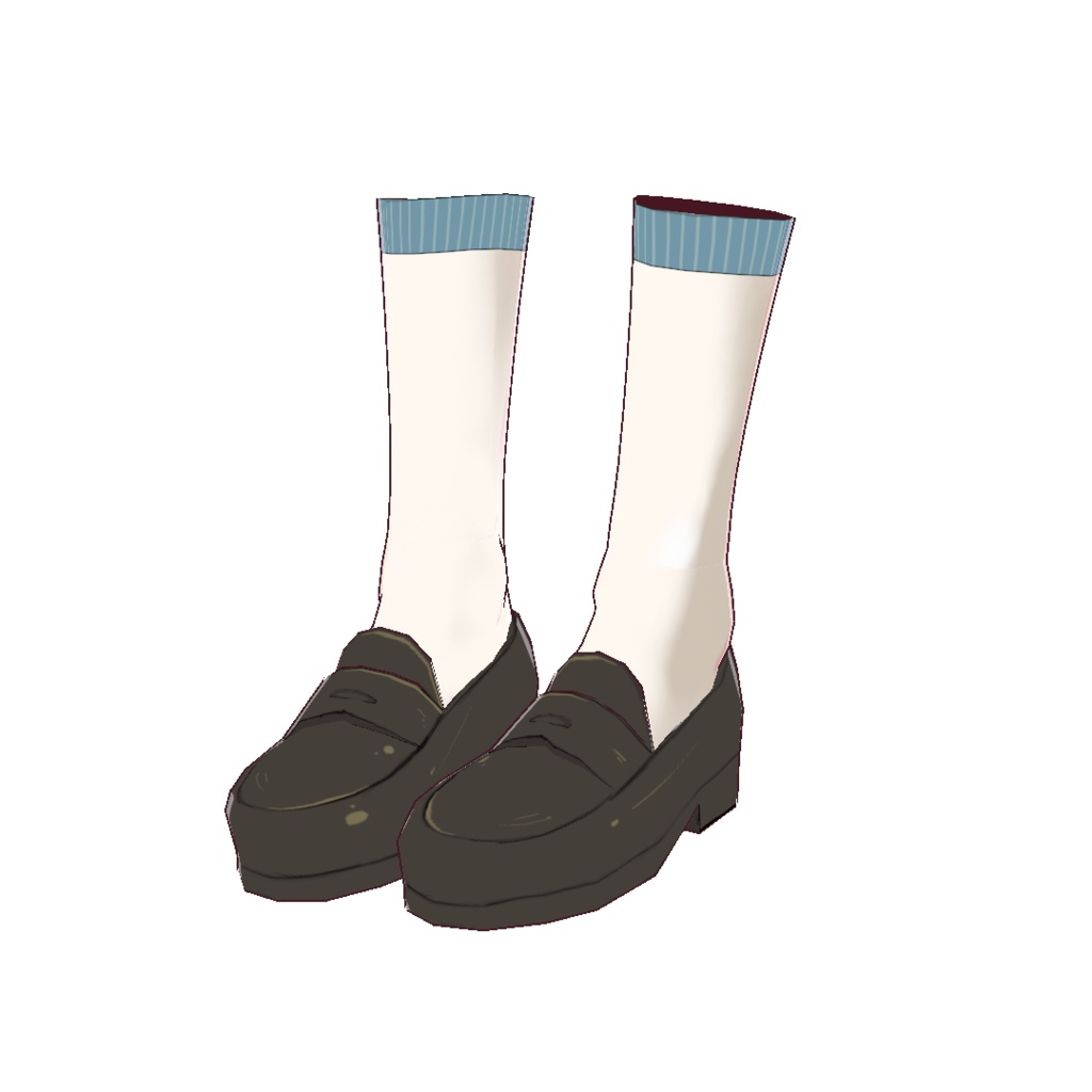 【for VRoid1.23.1〜 onry】プリント襟セーラー/print collar sailor