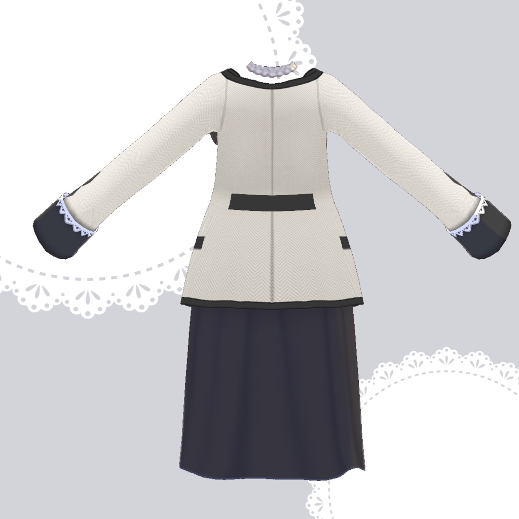 Saku*saku ツイードセレモニースーツ/Tweed Ceremony Suit