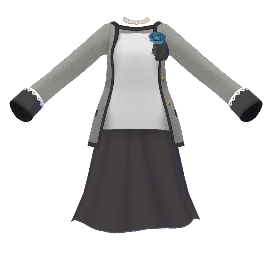 Saku*saku ツイードセレモニースーツ/Tweed Ceremony Suit