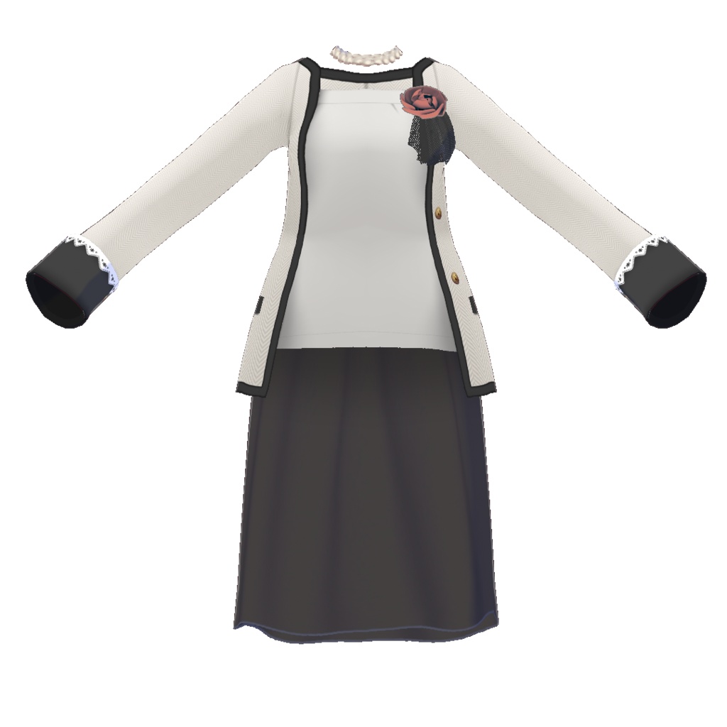 Saku*saku ツイードセレモニースーツ/Tweed Ceremony Suit