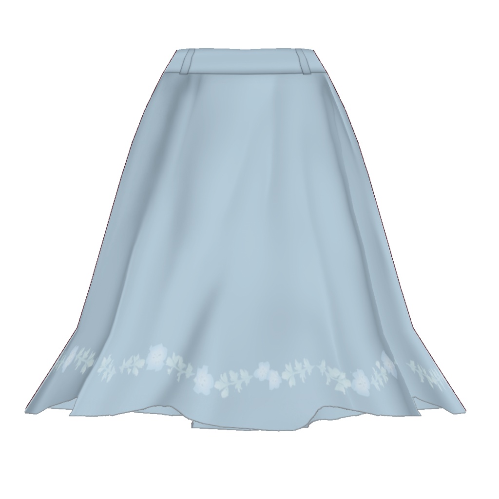 Saku*saku ネモフィラ上下セット/nemofira tops+bottoms codeset