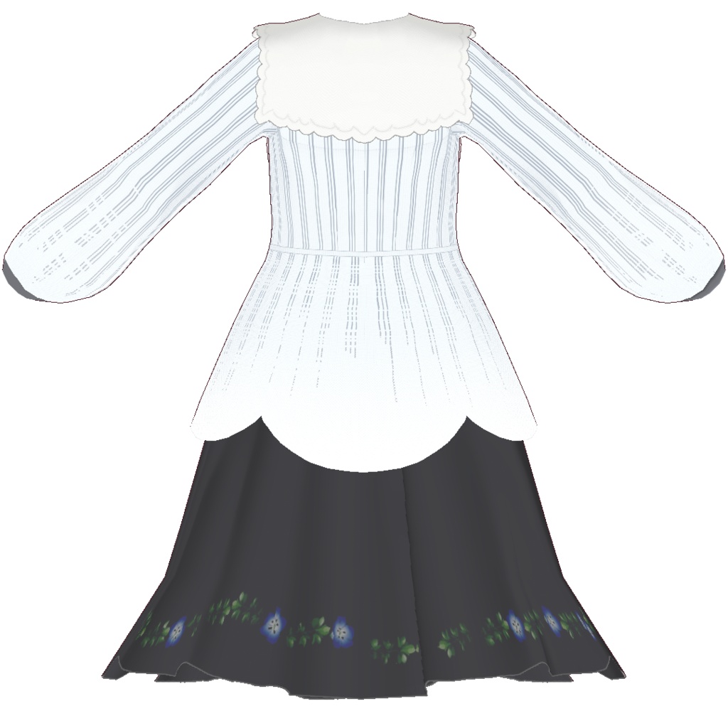 Saku*saku ネモフィラ上下セット/nemofira tops+bottoms codeset