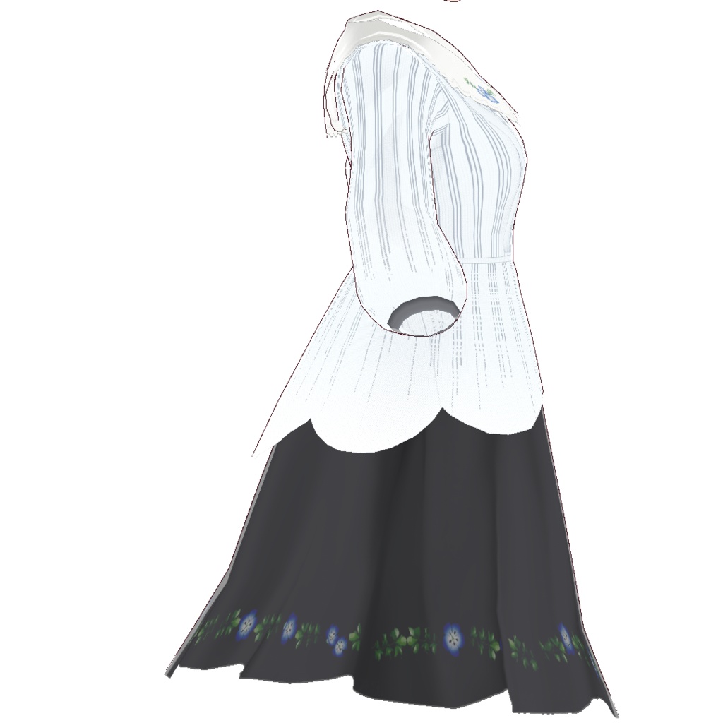 Saku*saku ネモフィラ上下セット/nemofira tops+bottoms codeset