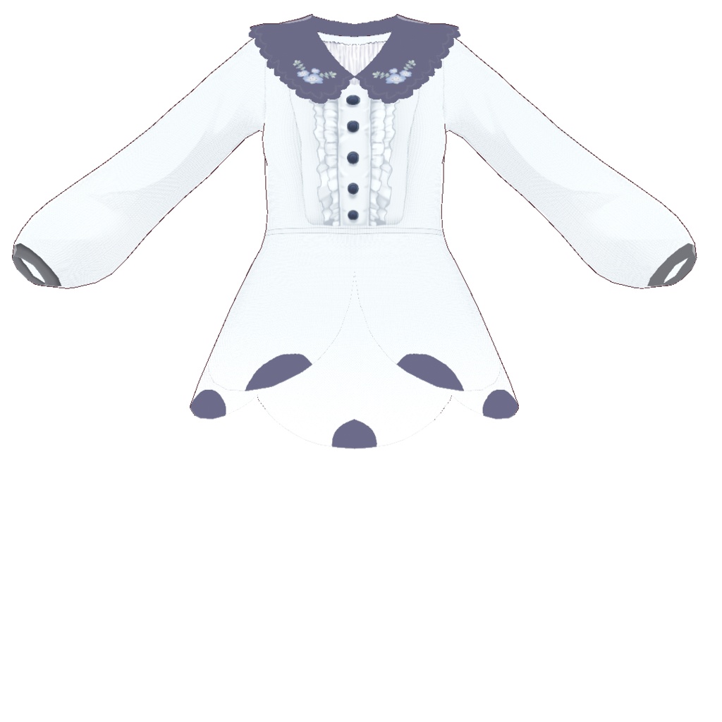 Saku*saku ネモフィラ上下セット/nemofira tops+bottoms codeset