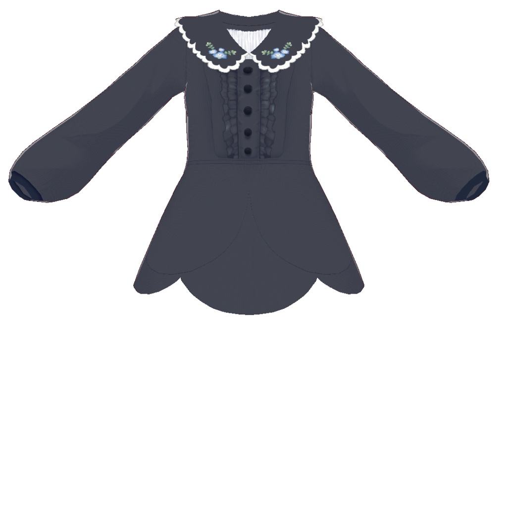 Saku*saku ネモフィラ上下セット/nemofira tops+bottoms codeset