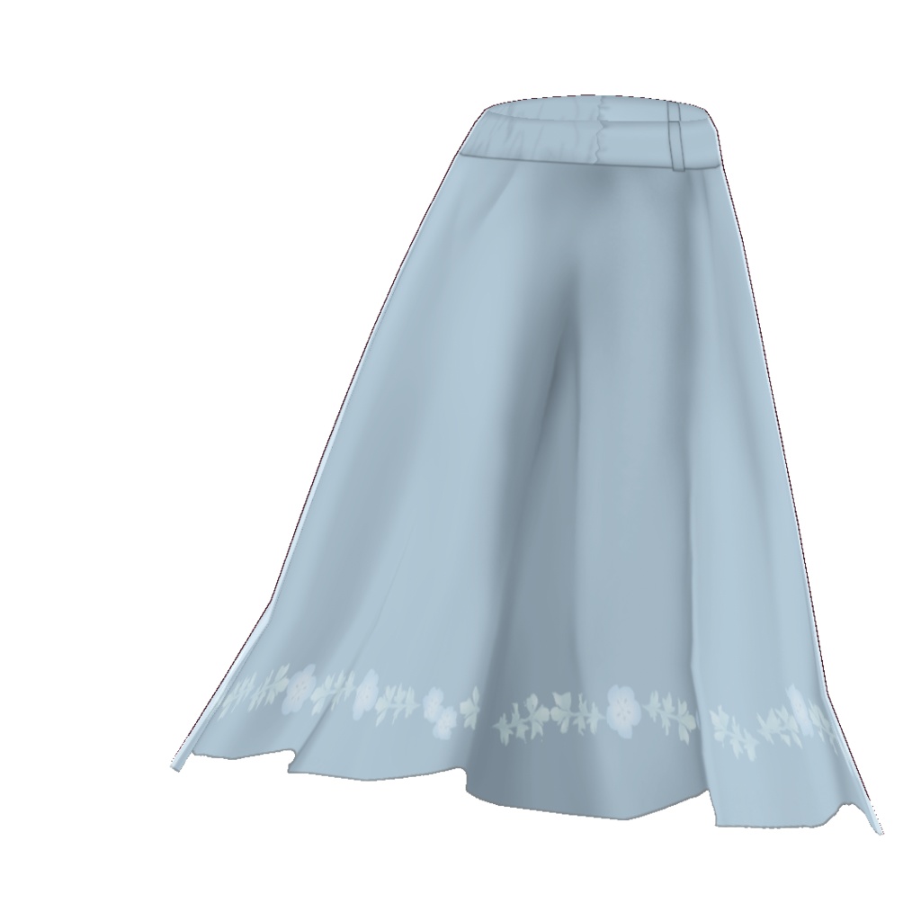 Saku*saku ネモフィラ上下セット/nemofira tops+bottoms codeset