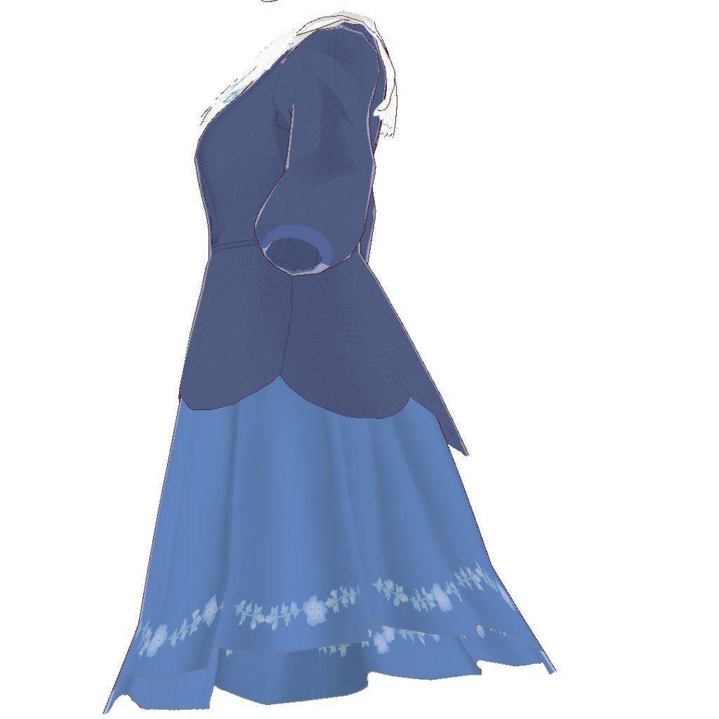 Saku*saku ネモフィラ上下セット/nemofira tops+bottoms codeset