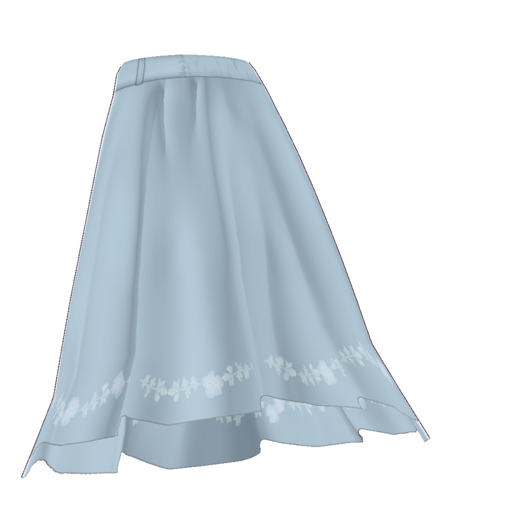 Saku*saku ネモフィラ上下セット/nemofira tops+bottoms codeset