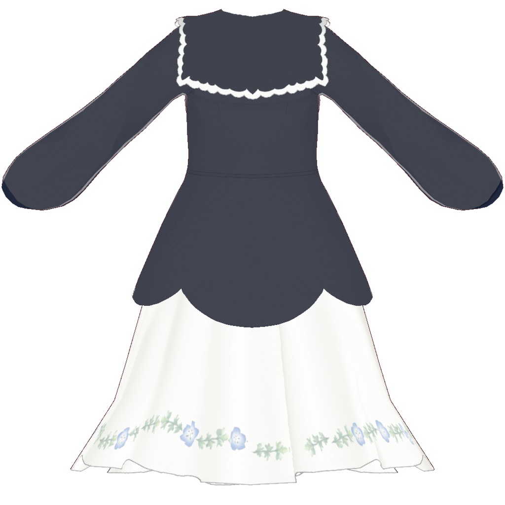 Saku*saku ネモフィラ上下セット/nemofira tops+bottoms codeset