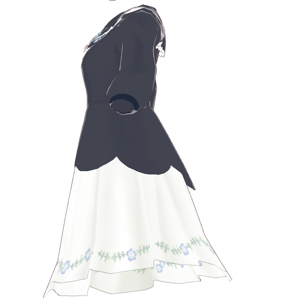 Saku*saku ネモフィラ上下セット/nemofira tops+bottoms codeset