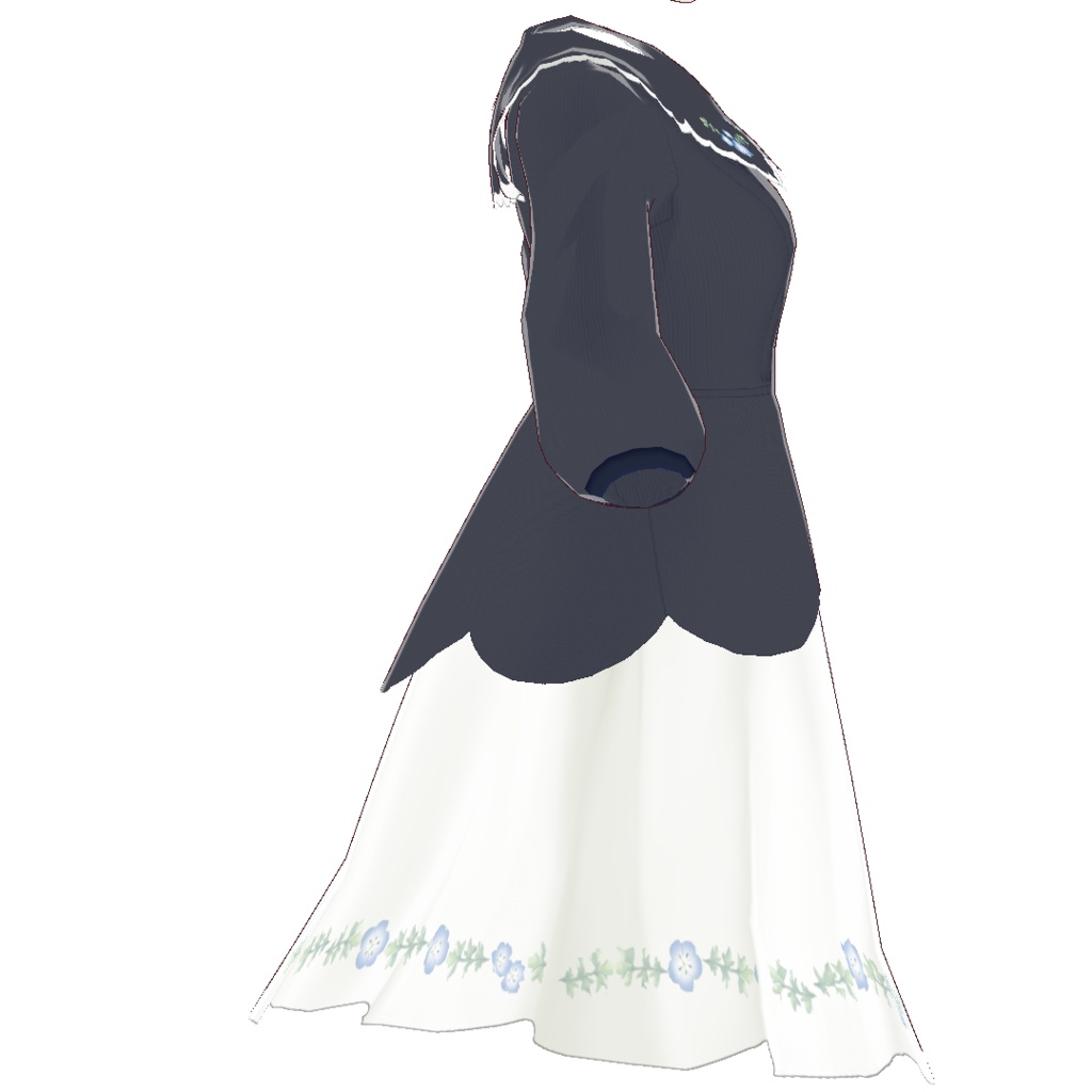 Saku*saku ネモフィラ上下セット/nemofira tops+bottoms codeset