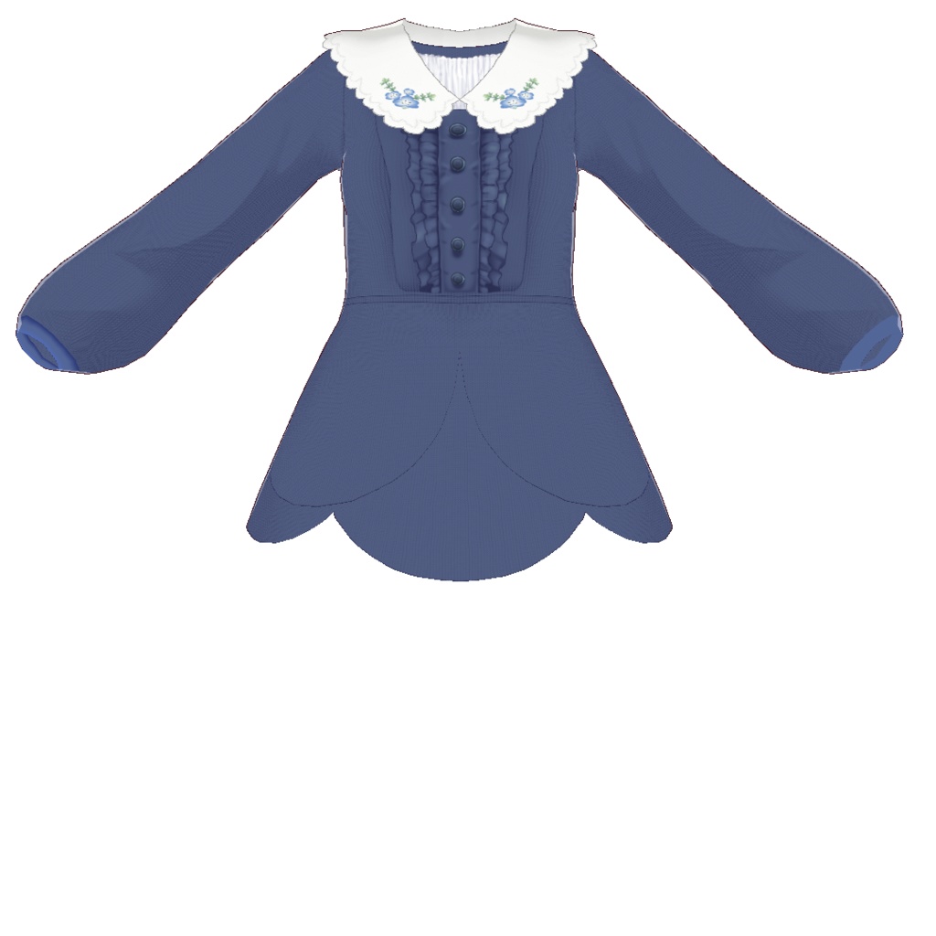 Saku*saku ネモフィラ上下セット/nemofira tops+bottoms codeset