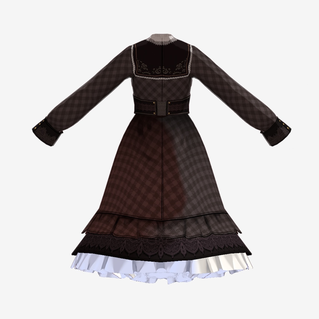 Saku*saku classical クラシカルギンガムドレスセット/classical gimgam dress set