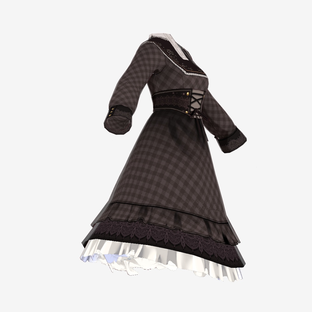 Saku*saku classical クラシカルギンガムドレスセット/classical gimgam dress set